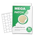 Hydrocolloid Pimple Patches for Face (36ct) – Invisible 8mm & 12mm Acne Patches for Zits, Pimples & Blemishes, Vegan & Cruelty-Free