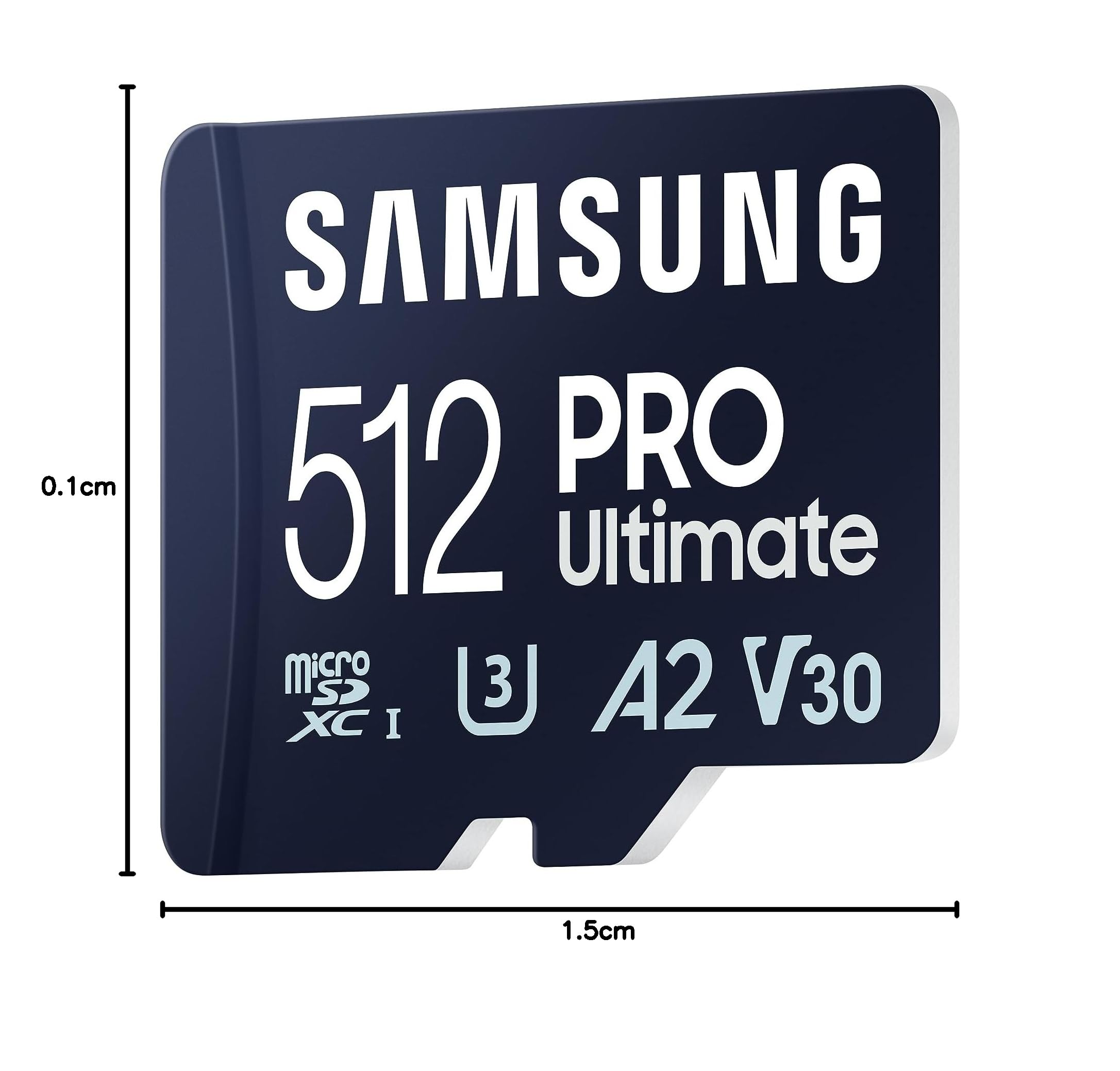 Samsung PRO Ultimate, scheda microSD + lettore di schede USB, 512 GB, per smartphone, drone e action cam, UHS-I U3, 200 MB/s di lettura, 130 MB/s in scrittura, MB-MY512SB/WW