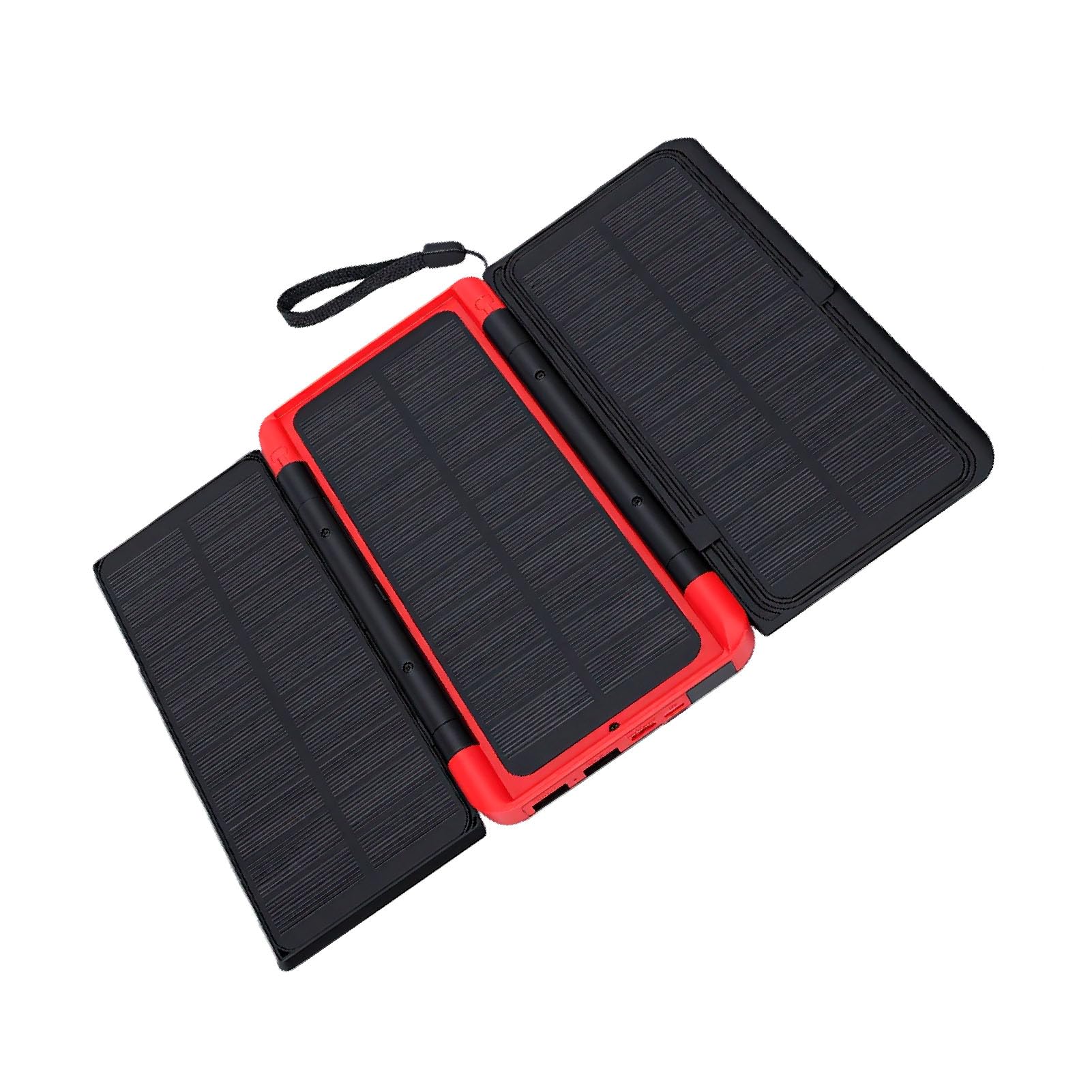 XUMIUZIY Power Bank Solare da 10000 MAh con Pannelli Pieghevoli |Caricatore UPS USB C per Emergenza in Campeggio