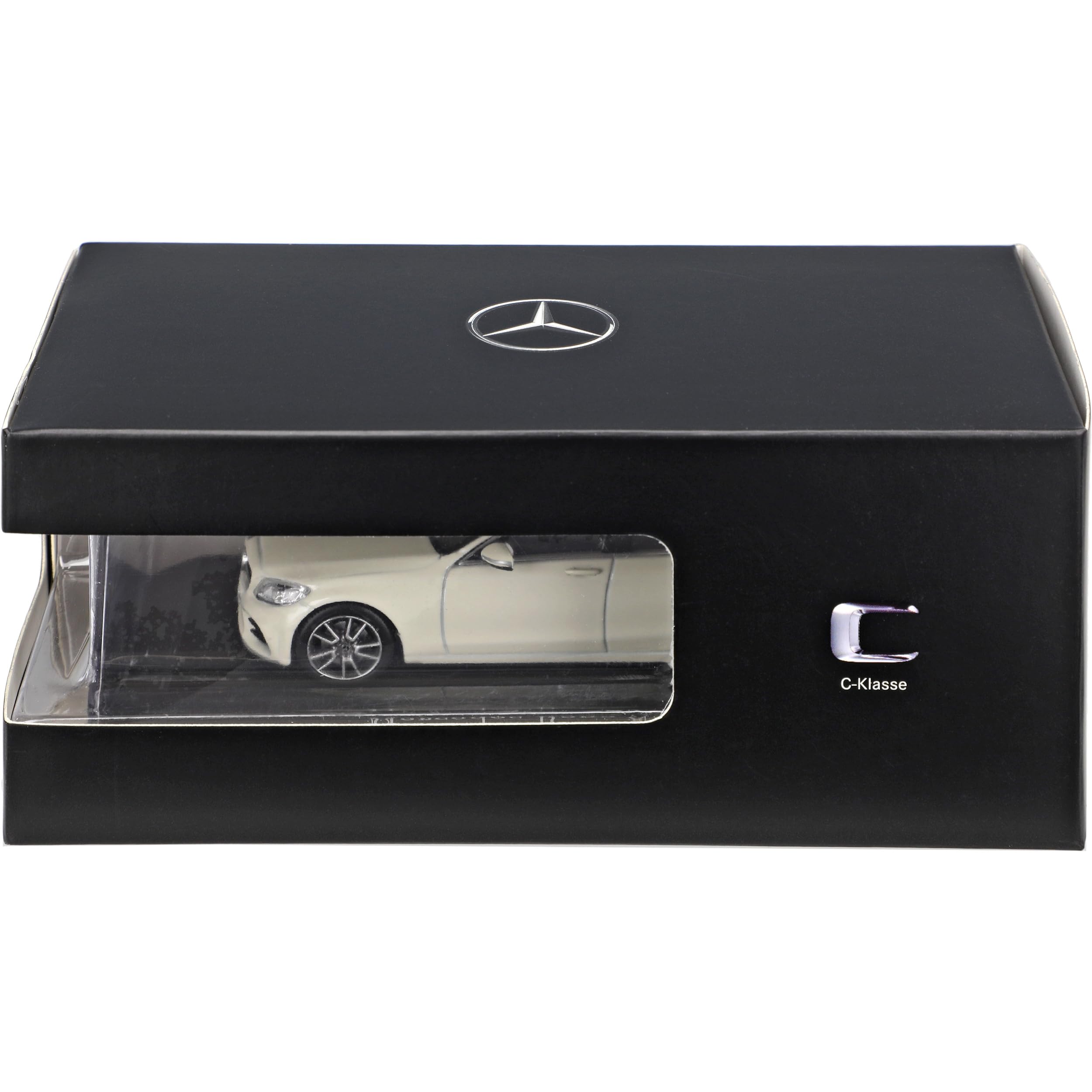Norev Mercedes-Benz C-Klasse Limousine Diamant Weiss W205 Modell 2014 Ab Facelift 2018 1/43 Modell Auto