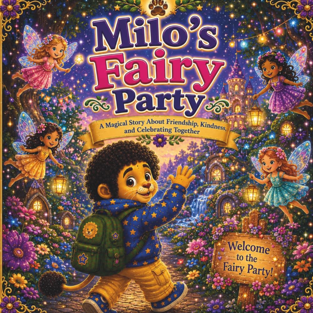 Milo’s Fairy Party: A Magical Story About Friendship, Kindness, and Celebrating Together (Milo's Magical Adventures)