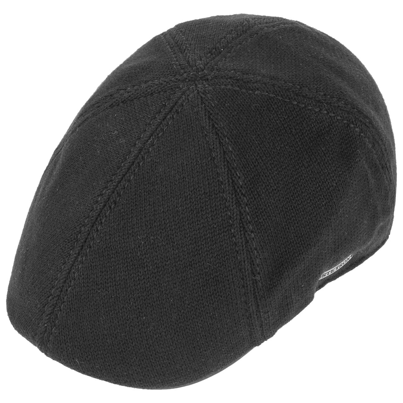 Stetson Gorra Muskegon Gatsby Hombre Gorra de Punto con Visera de Cuero Otoño Invierno