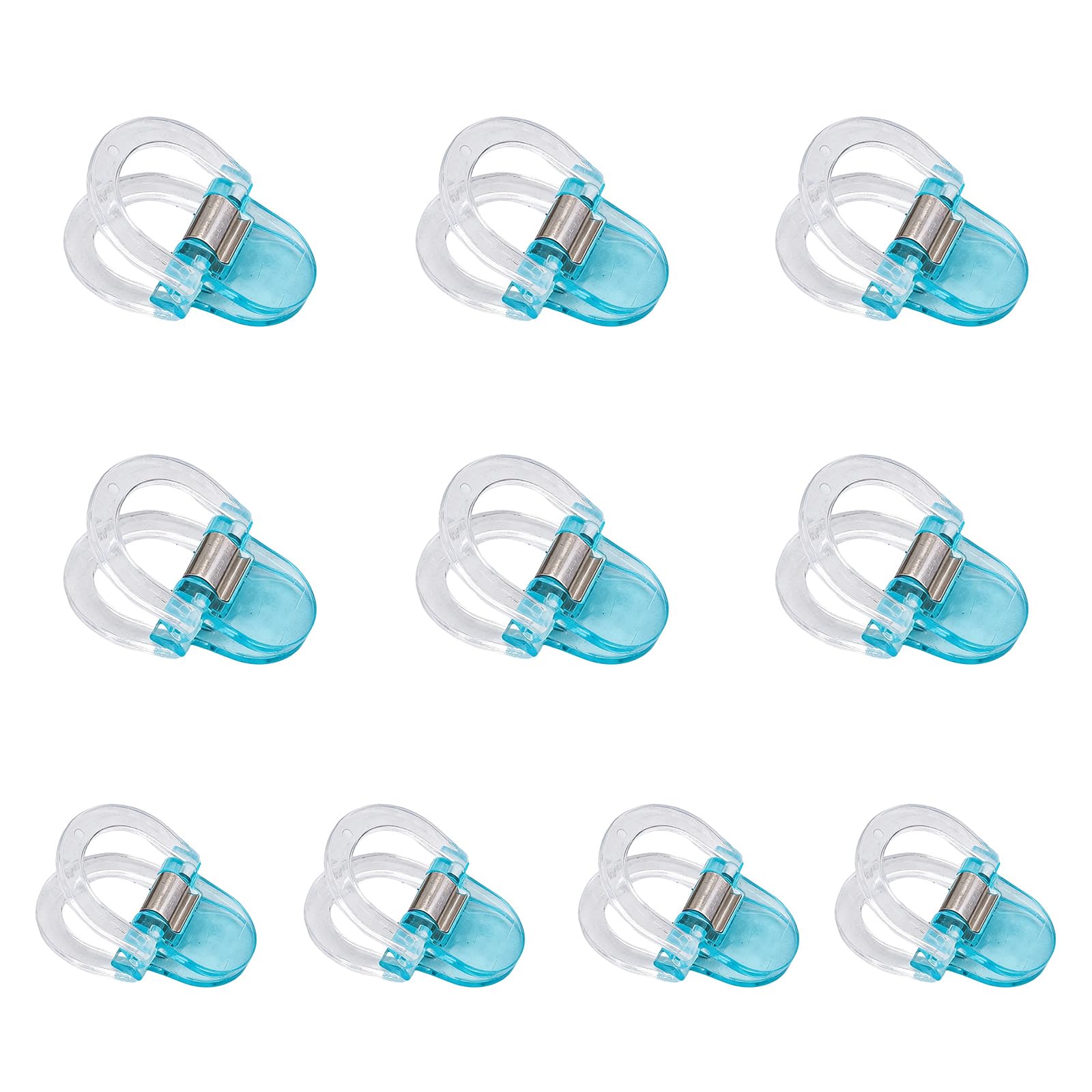 Ekoama 10Pcs Acrylic Pants Shortener Clasps Trouser Length Clamp For Pants Length Clothing Repair Project