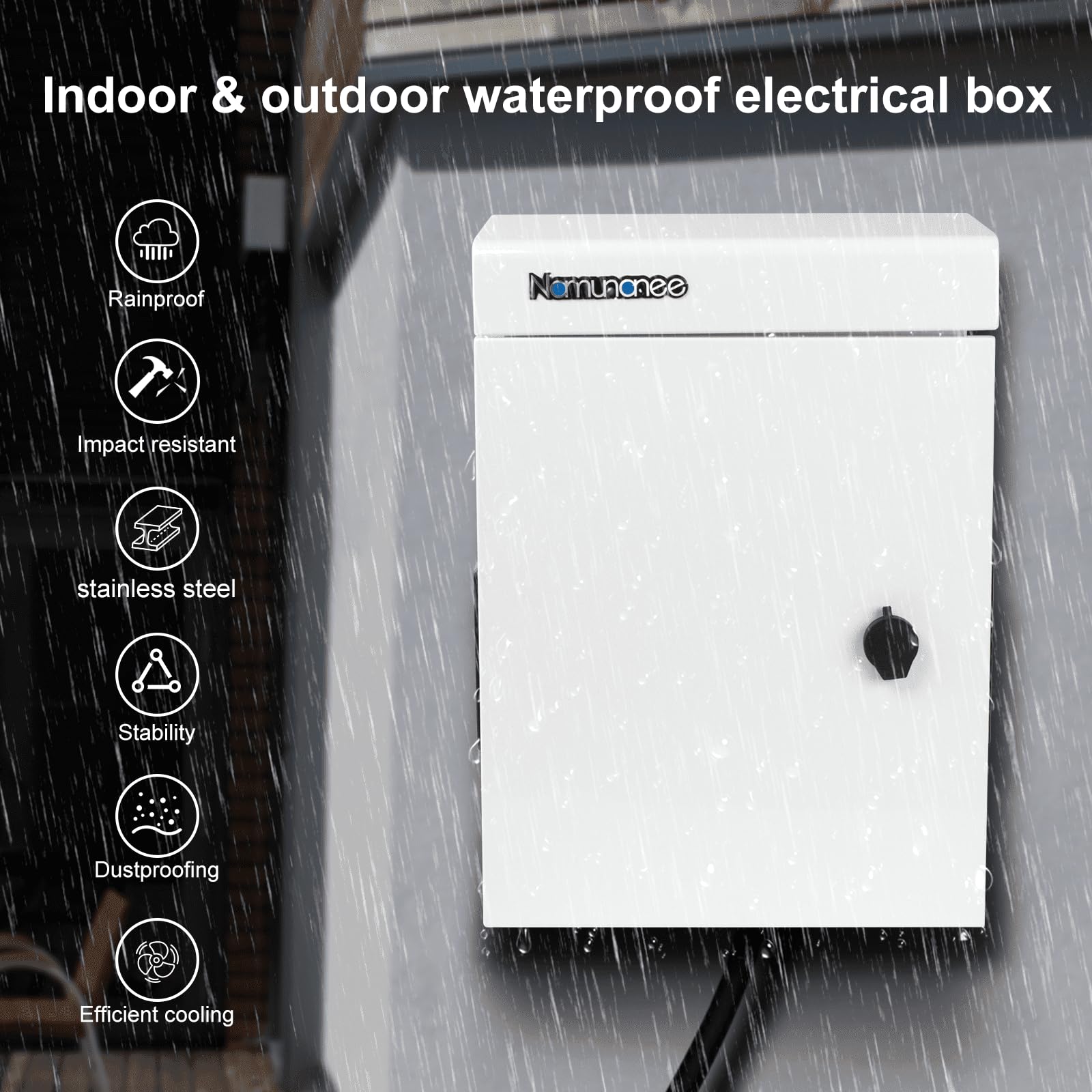 Outdoor Electrical Box - IP65 Waterproof & Durable -2