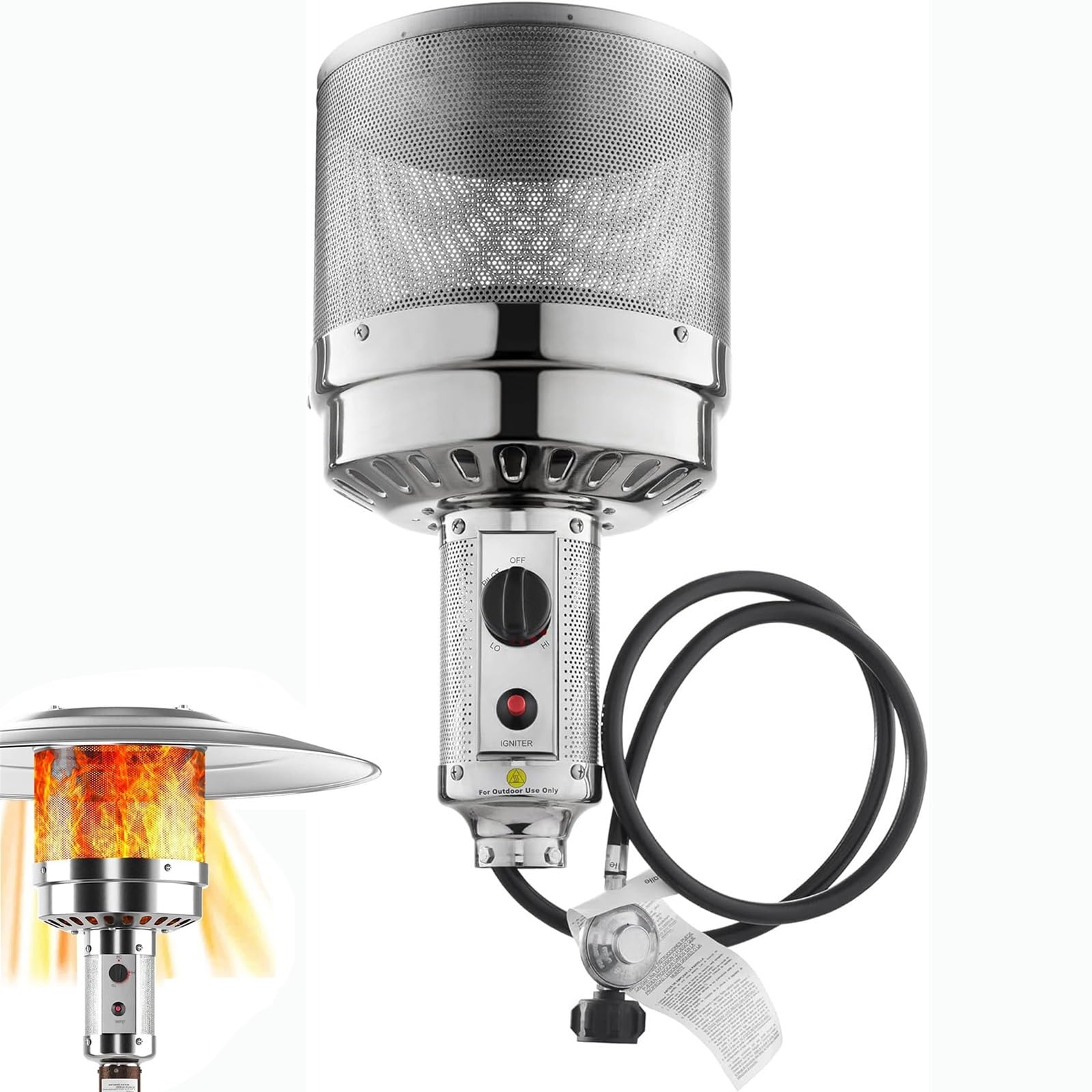 Patio Heaters Fire Sense 62555 All Seasons Patio Heater With