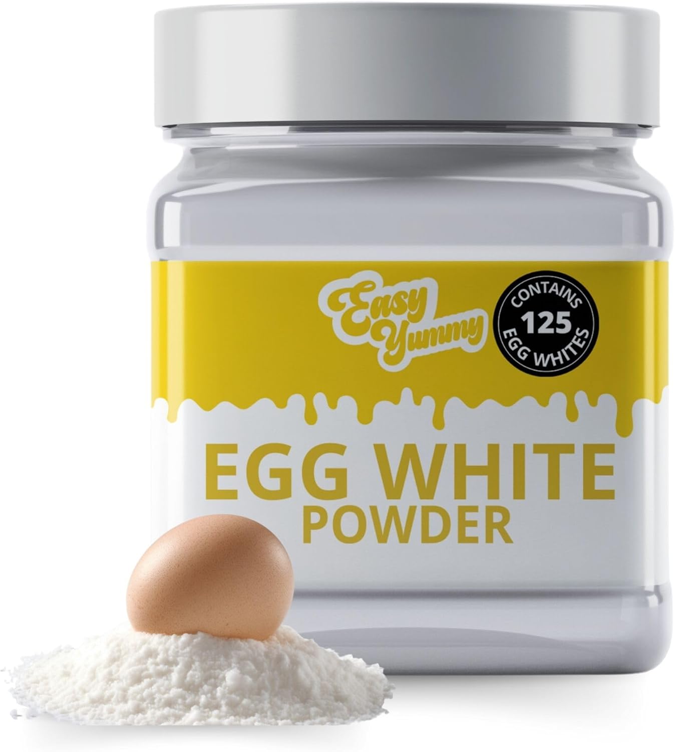 Easy Yummy Egg White Powder For Baking 500g, 100 Powdered eggs