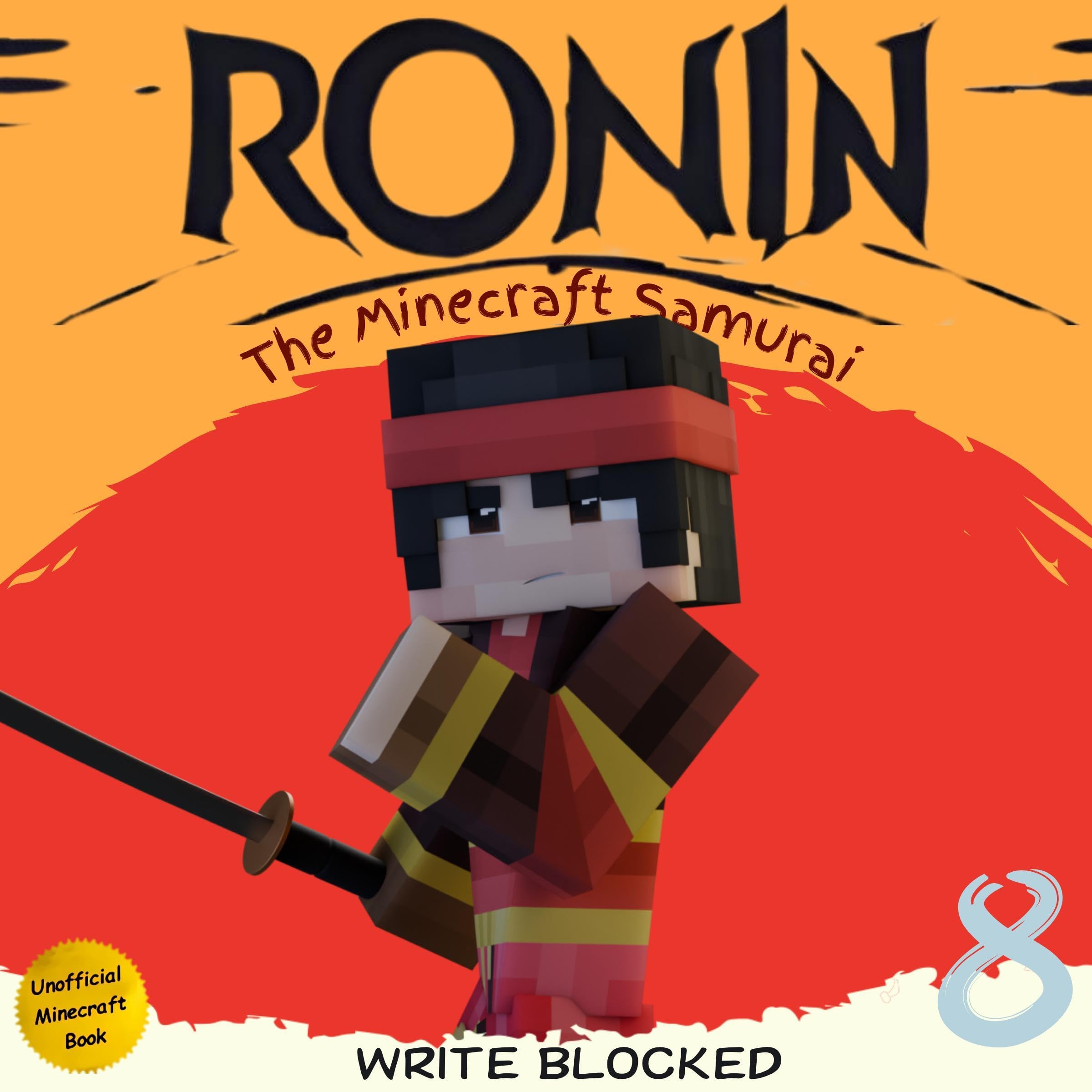 Cover art for Ronin: The Minecraft Samurai, Book 8