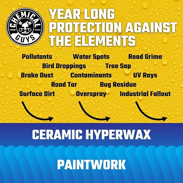 Chemical Guys, HydroSlick Intense Gloss Ceramic Coating HyperWax, 16 oz — photo 3