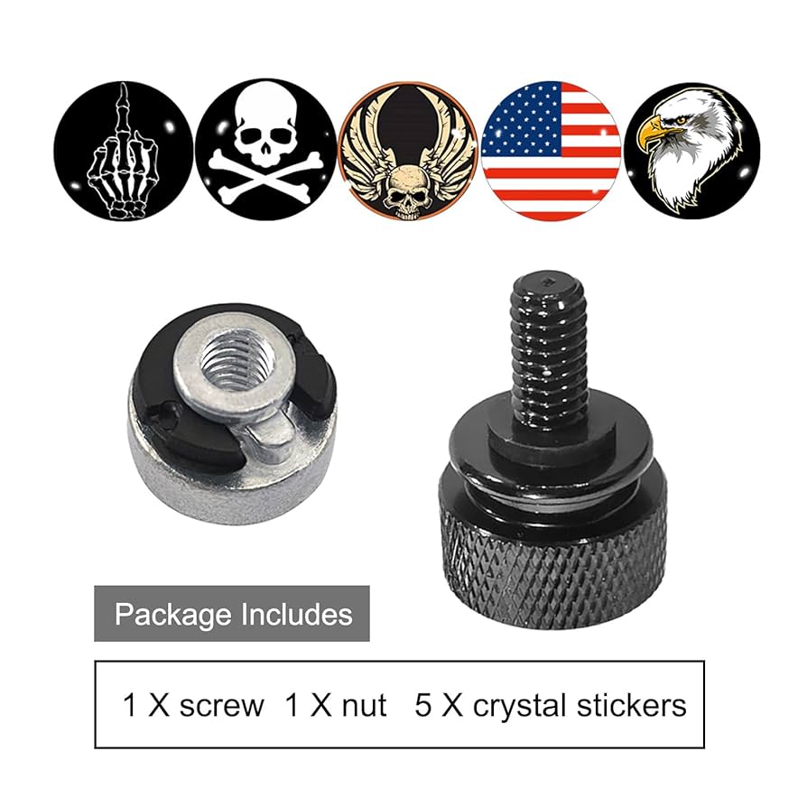 Sat様★ Amazon.com: MOJINLI Stainless Seat Bolt Screw Bolt Kit, 1/4