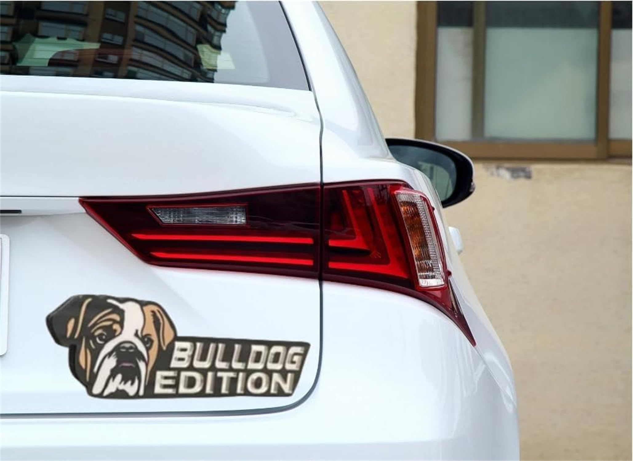 Insigne De Voiture Pour Chien Découpé Au Laser - Emblème De Voiture 3D - Édition Chien - Pour Voiture, Moto, Bateau - Décoration Extérieure - Collie De Bordure