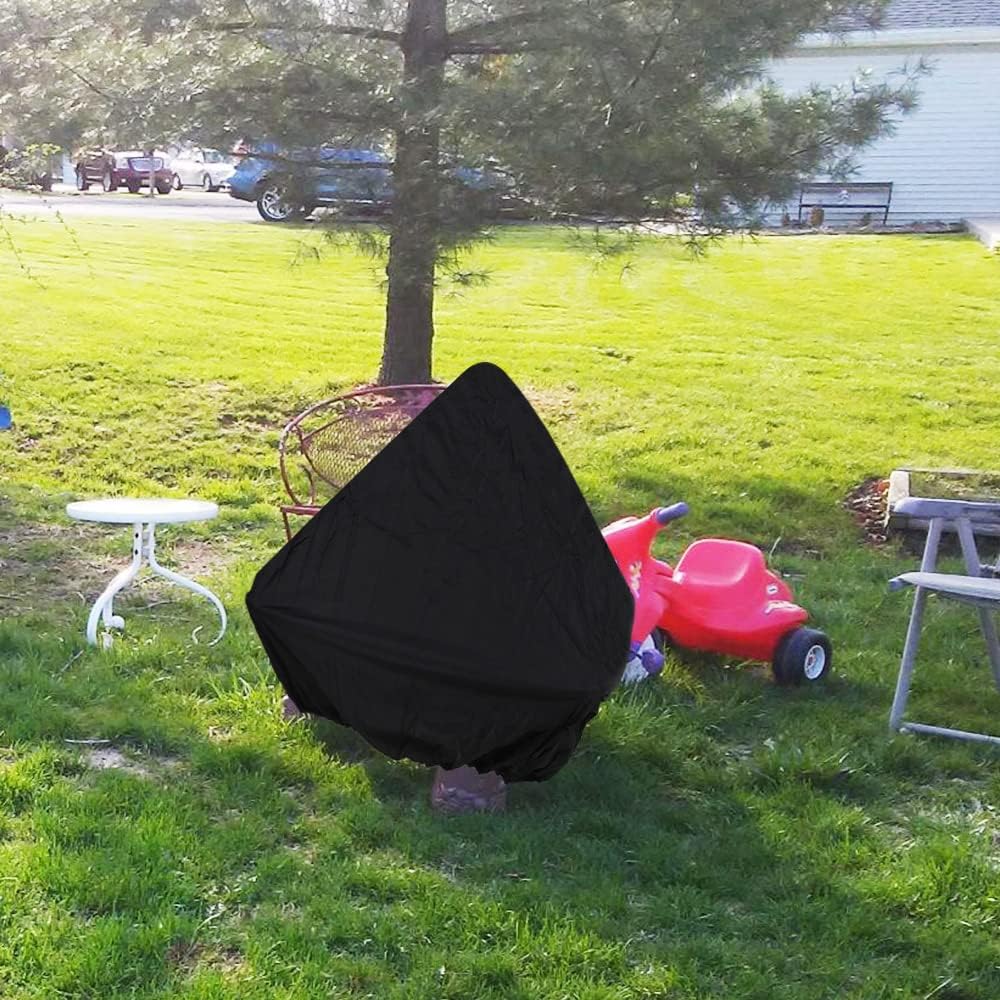 Outdoor Water Table Cover for Little Tikes Pirate Ship Water Table Waterproof Heavy Duty Outdoor Water Play Table Cover ( Cover Only ), Black