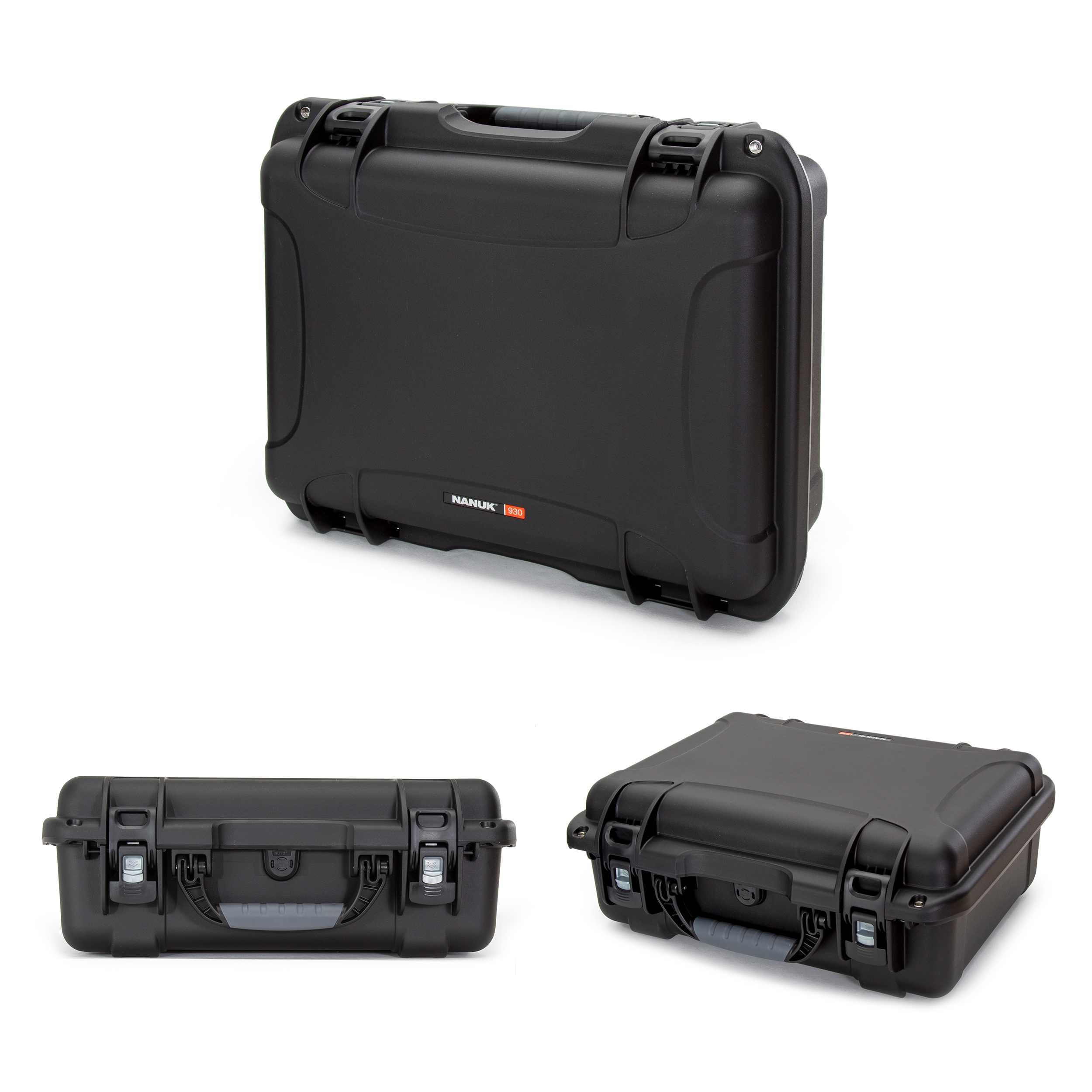 NANUK 930 Wasserdichter Hartschalenkoffer mit Schaumstoffeinlage für DJI Ronin RS 4/RS 4 Pro Combo, Schwarz