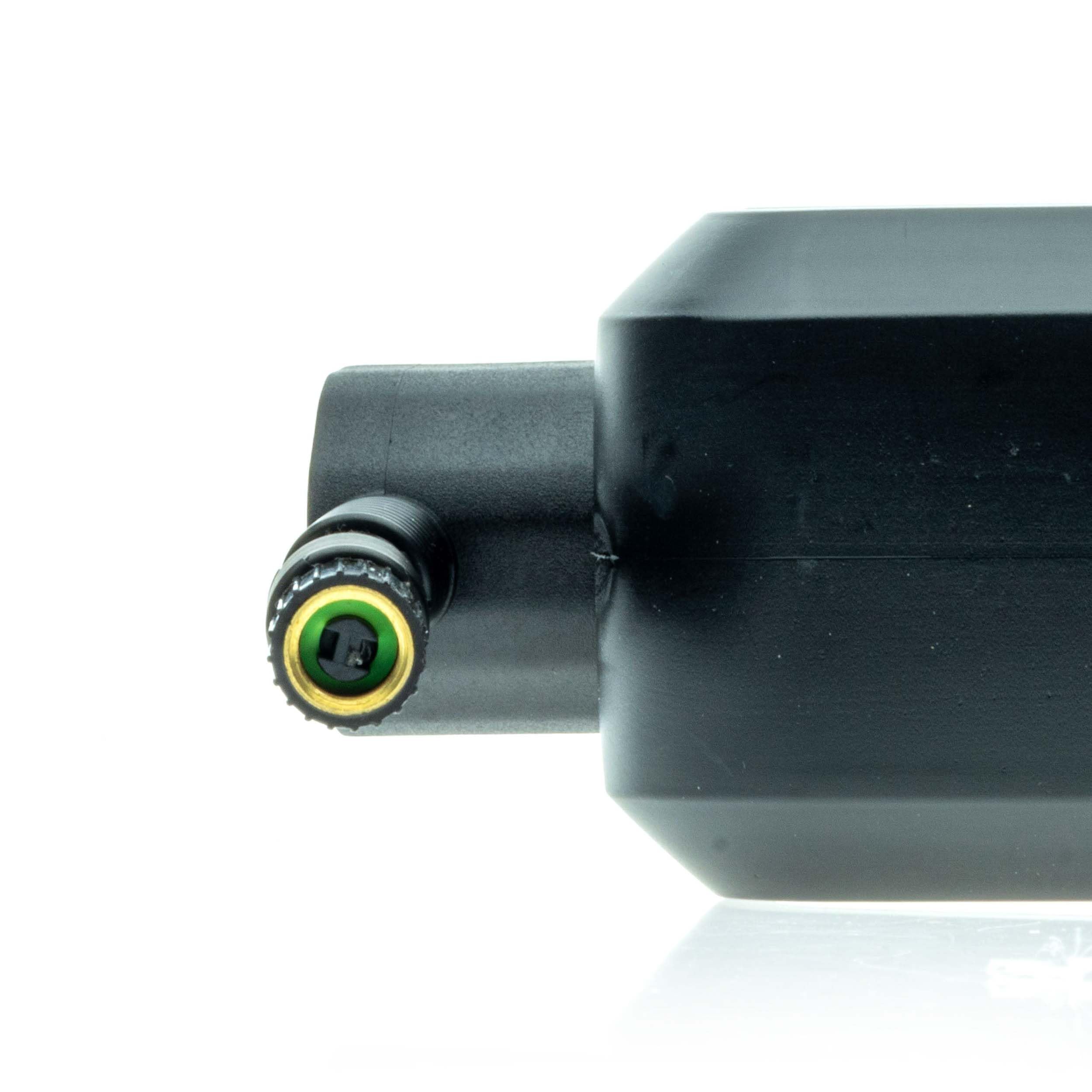 Kompresor 120W z Płynem Uszczelniającym 400 ml do Opon | Zestaw naprawczy, Maks. 90 psi/6,2 bar, Zgodny z TPMS, Wbudowana lampka LED, Wtyczka samochodowa
