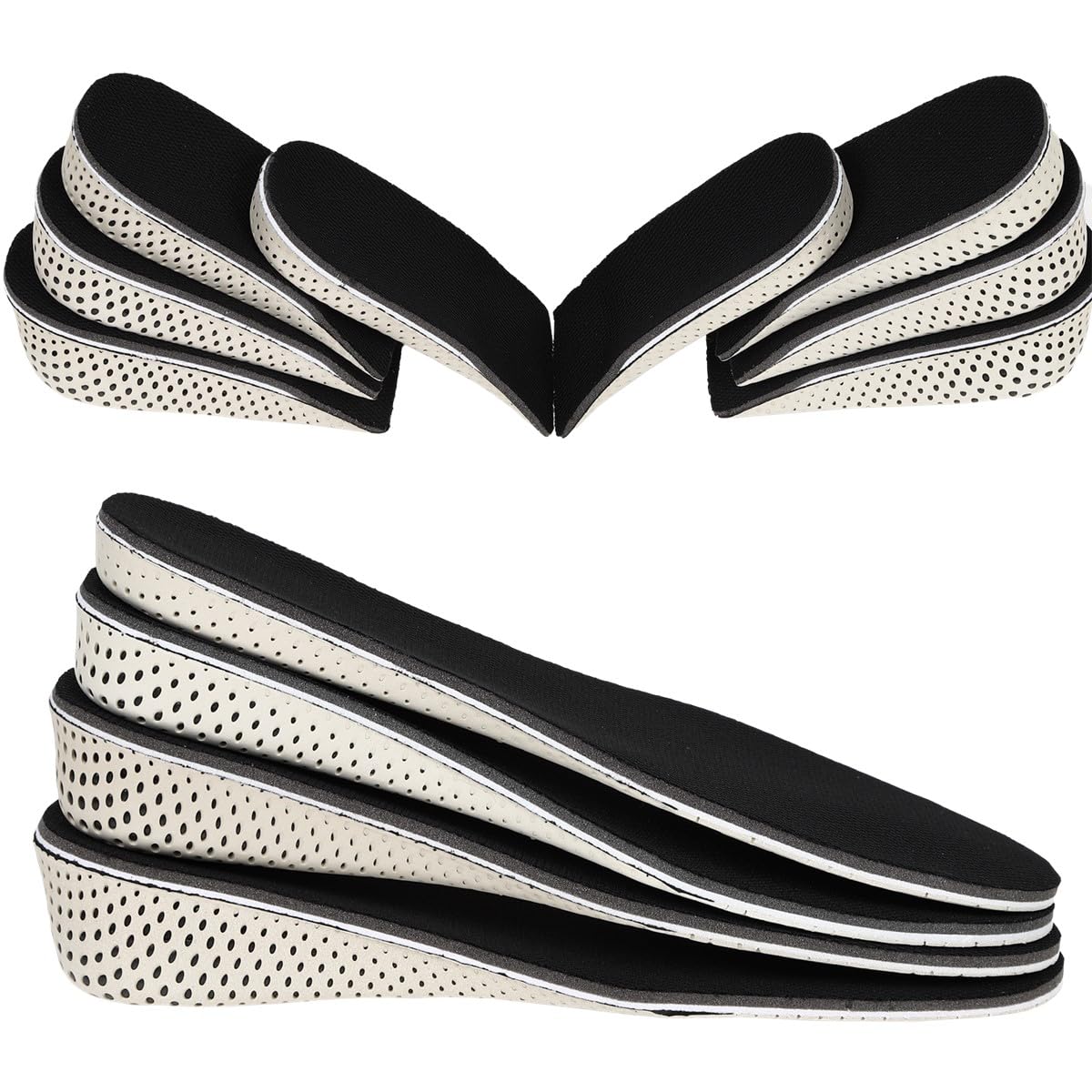 9Loop　サイズ小　白5個、黒5個セット　2段シークレットインソール 9Loop サイズ小 白5個、黒5個セット 2段シークレットインソール 楽天市場】