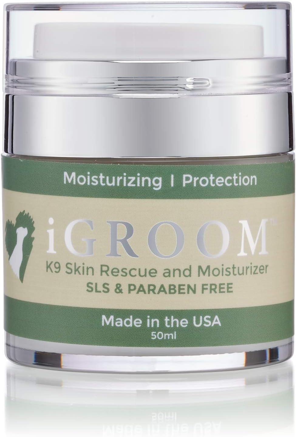 iGroomPet Skin Rescue, Luxury Pet Beauty Care, Moisturise and Protect Dry Paws, Suitable for Dogs and Cats, Made in USA, 50 ml