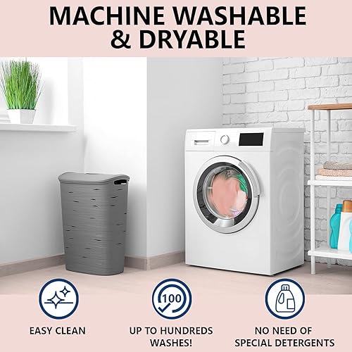 Miniatura 5 de Almohadilla de cama reutilizable, impermeable y lavable, protector de colchón absorbente, almohadillas de cama para incontinencia, almohadillas