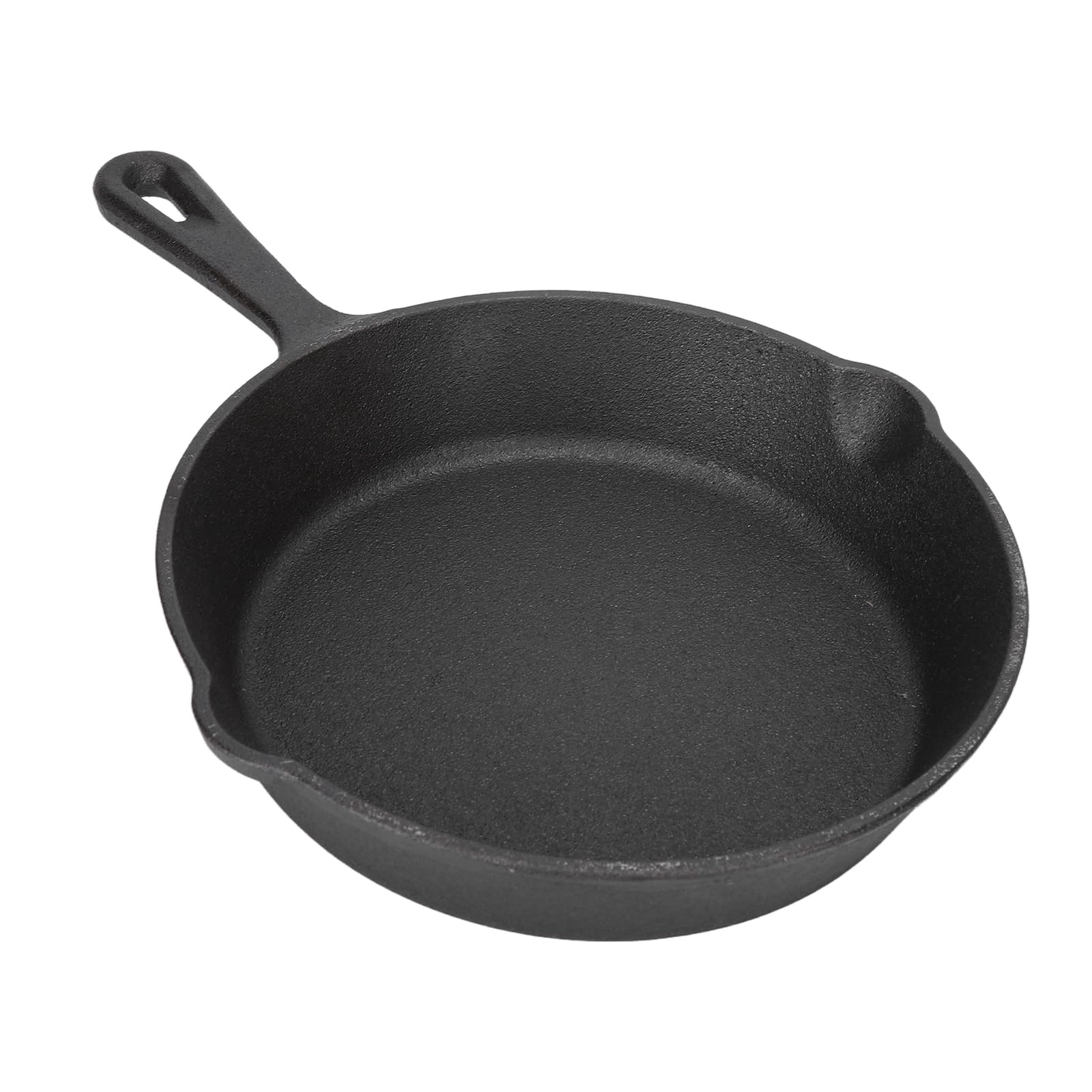 Pongnas Wstępnie Sezonowana Patelnia żeliwna Zapewniająca Równomierne Ciepło, Wszechstronne Gotowanie, Patelnia 26 Cm do Piekarnika i Grilla (26 cm/10,2 cala)