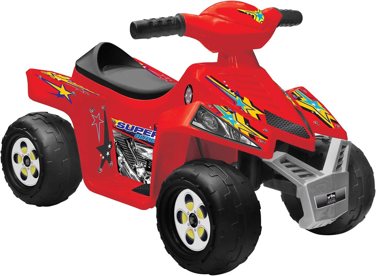 Kid Motorz Superb Quad Ride On, Red Toys & Games