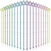 Vista 1 de Capoda 20 unidades de punteros de dedo de estrella para el aula, mini puntero de lectura manual para niños, varitas de plástico de princesa de hadas