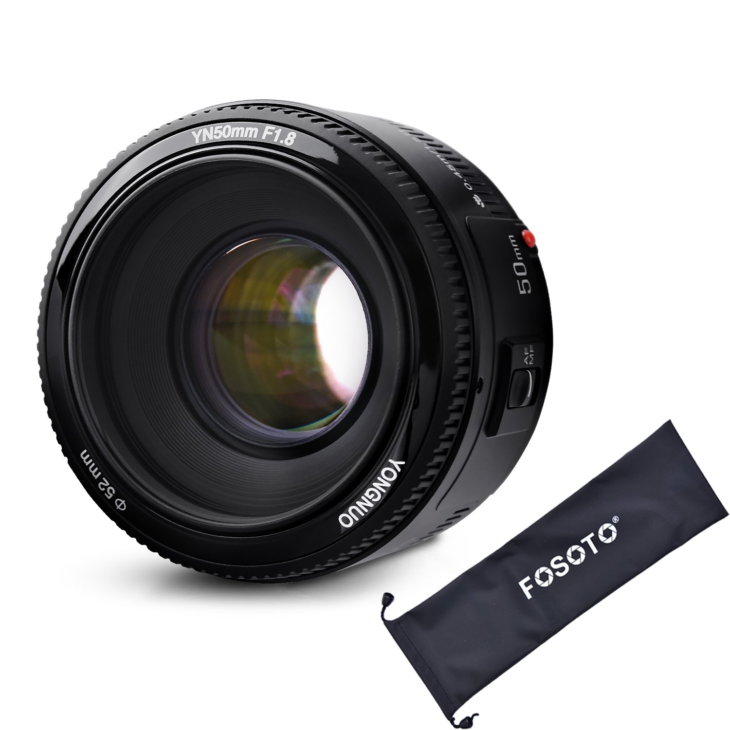 Canon - 【＊yossy＊】キャノン 単焦点レンズ 50mm Amazon | Yongnuo ヨンヌオ YN EF 50mm f/1.8 AF 単焦点 レンズ