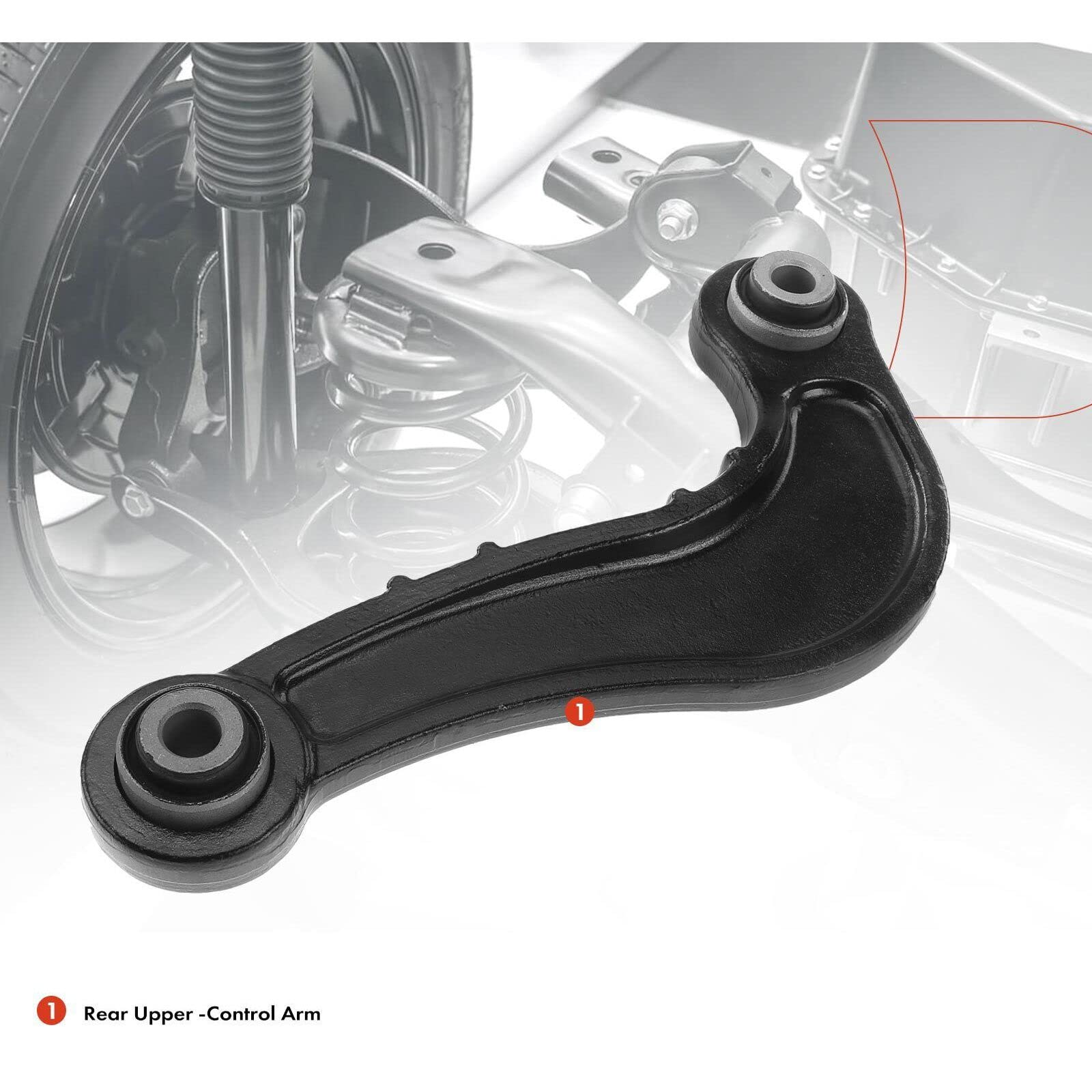Amazon.com: AUTOPARTS FACTORY Control Arm W/Bushing Rear