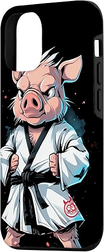 Miniatura 5 de iPhone 12 mini Karate Pig Taekwondo Martial Arts Fighter Case