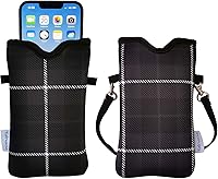 Vista 21 de Tainada Funda de neopreno para teléfono para hombres y mujeres con correa cruzada/cordón para el cuello para iPhone 17/16/15 Pro Max, Air, 16/15