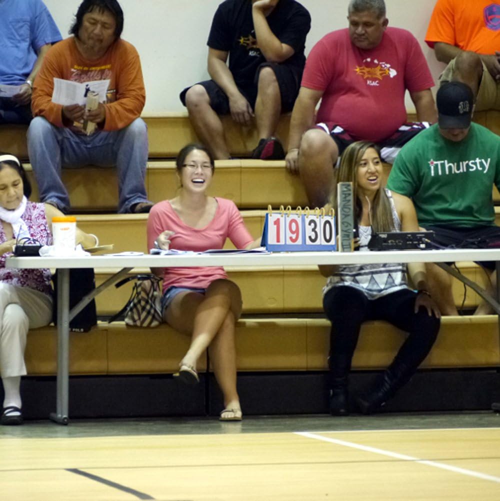 Portable Table Top Scoreboard | Easy-Flip Indoor/Outdoor Scorekeeper | Professional/Recreational Coach and Referee Gear for Any Sport: Basketball, Football, Baseball, and More : Sports & Outdoors