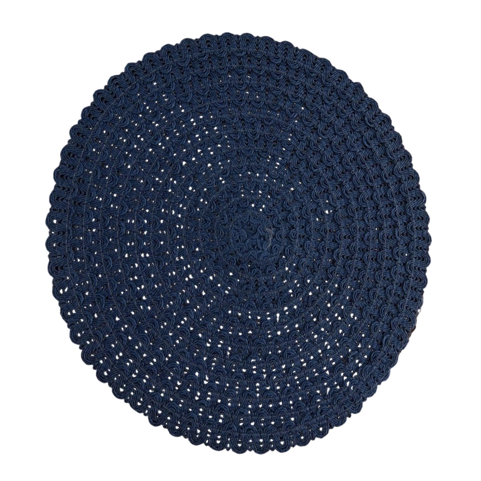 Tsophreniq Decorative Round Placemat Paper Materials for Table Protective 38cm Diameter Heatproof Mat