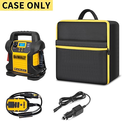 Miniatura 2 de Bolsa de almacenamiento de arranque de coche compatible con DEWALT DXAEJ14 compresor de aire portátil digital de estación de energía, contenedor de