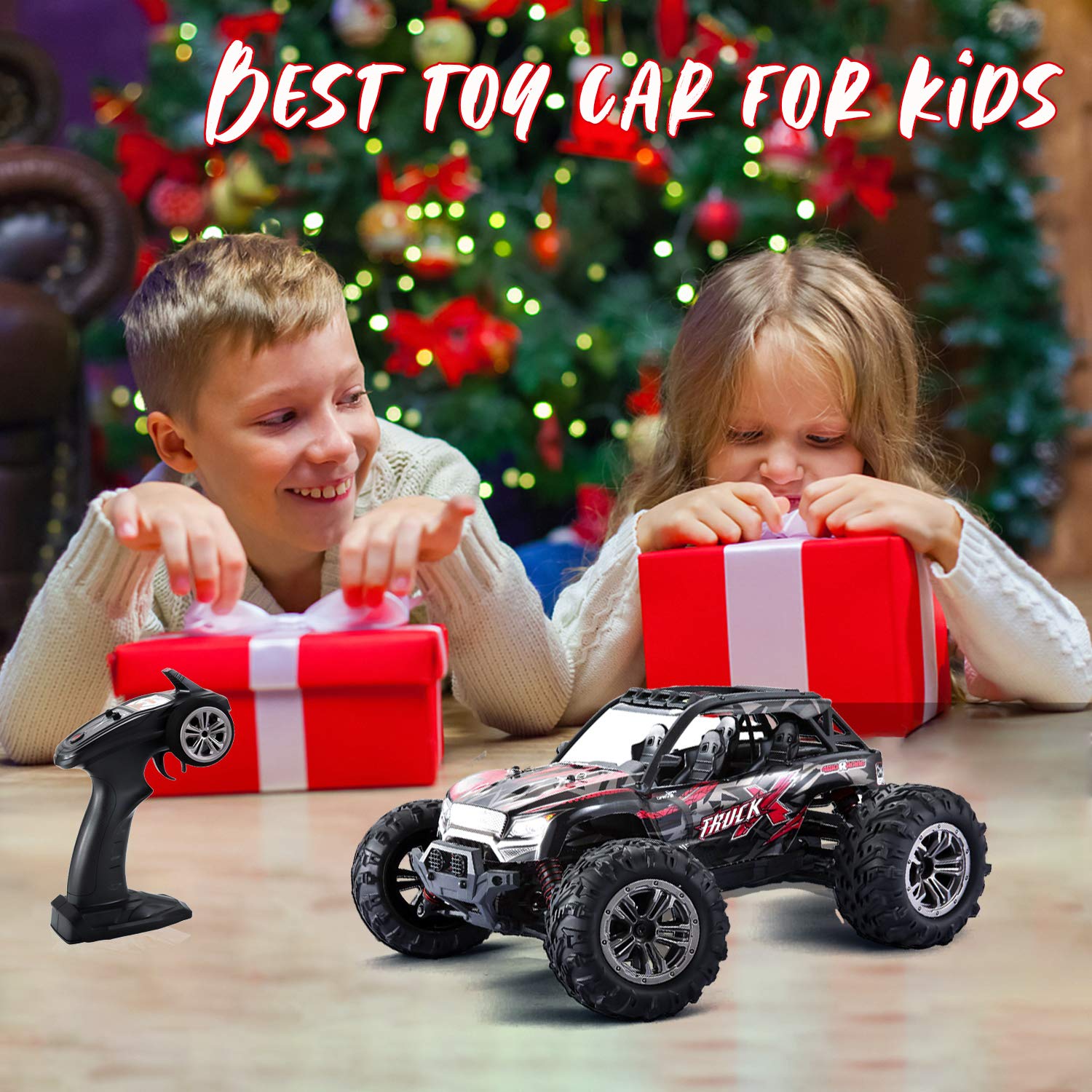 GoStock Remote Control Car, 4WD RC Car 36km/h 116 High Speed OffRoad