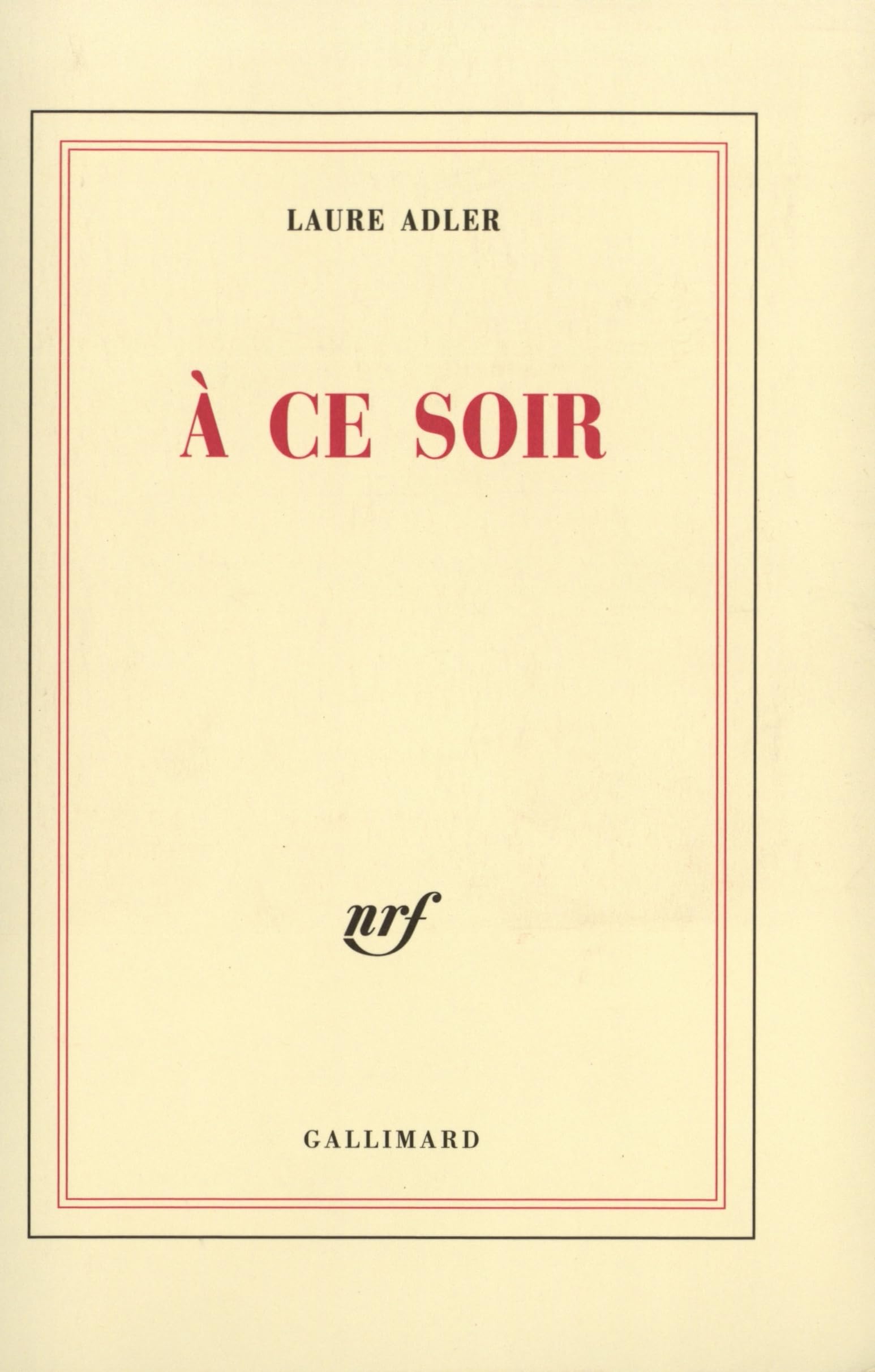 À ce soir