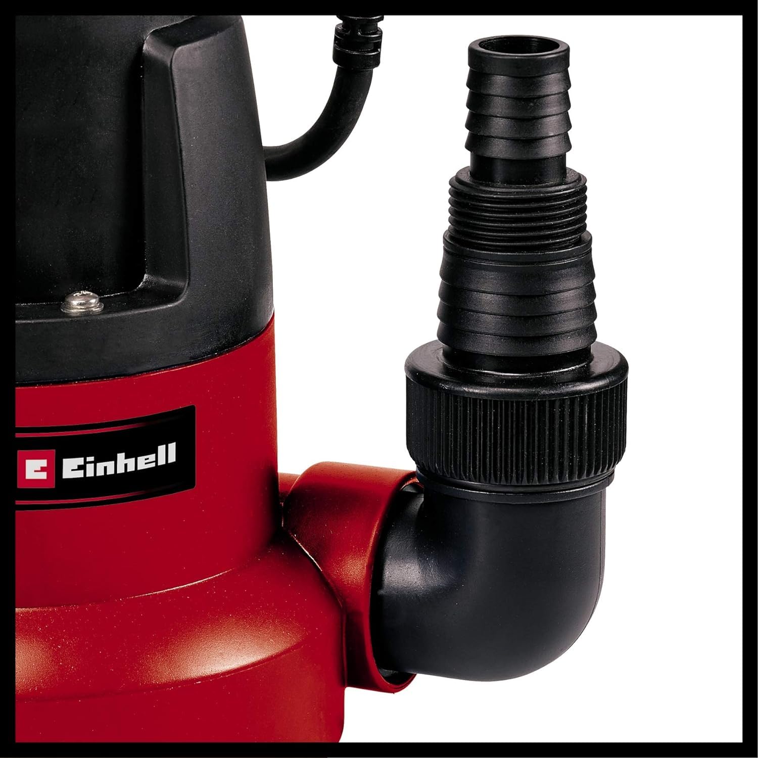 Einhell Pompe d'évacuation pour eaux claires GC-SP 3580 LL (350 W, Hauteur de refoulement 7,5 m, Câble d‘alimentation 10 m, Corps en PVC, Poignée de transport)