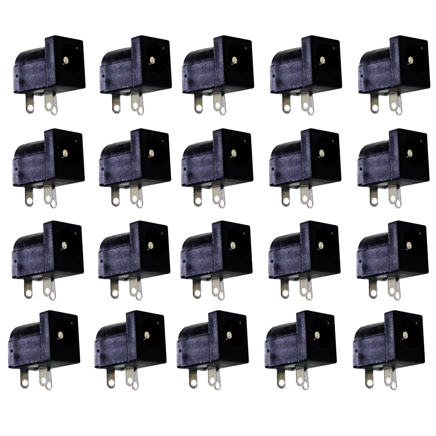 UNIVERSAL HUB 3 Pin Female PCB Panel Mount Dc Sockets Power Connector 20PCS-image-17