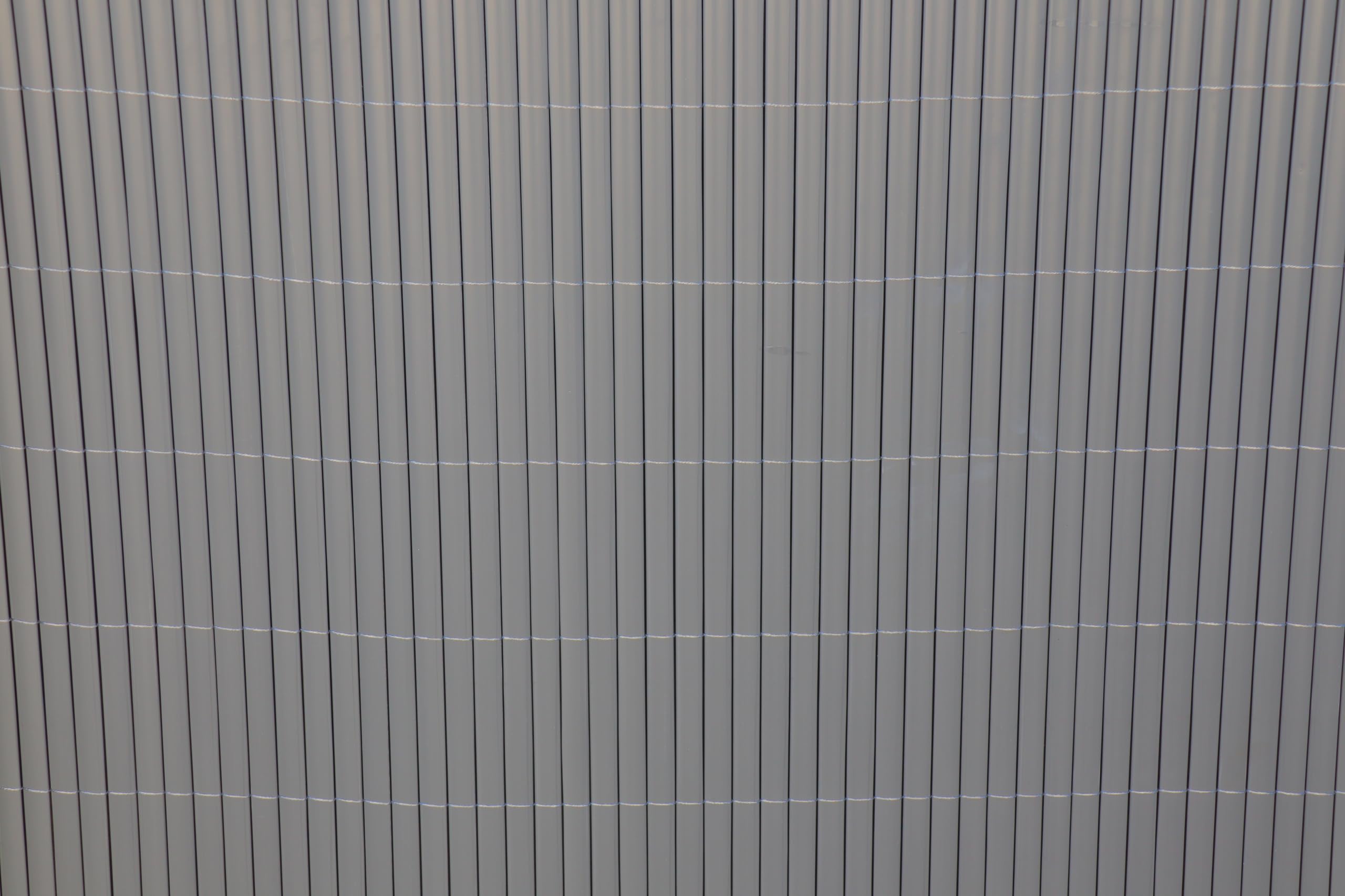 Canisse PVC en Rouleau de 3m pour clôture ou Balcon (1m80, Gris RAL 7016)