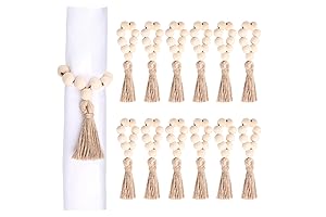 Farmhouse Napkin Rings: Rustic Elegance for Charming Tables