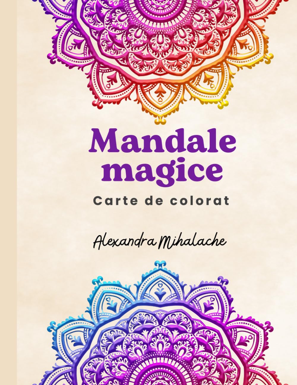 Mandale Magice: carte de colorat