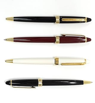 Amazon | 日本製 ネオｰ600キャップスライド式レトロ調ボールペン