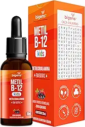 Metil B-12 Kids, Metilcobalamina em Gotas, Sabor Frutas Vermelhas, Zero Açúcares, Unidade 20ml, Bigens (Unidade)