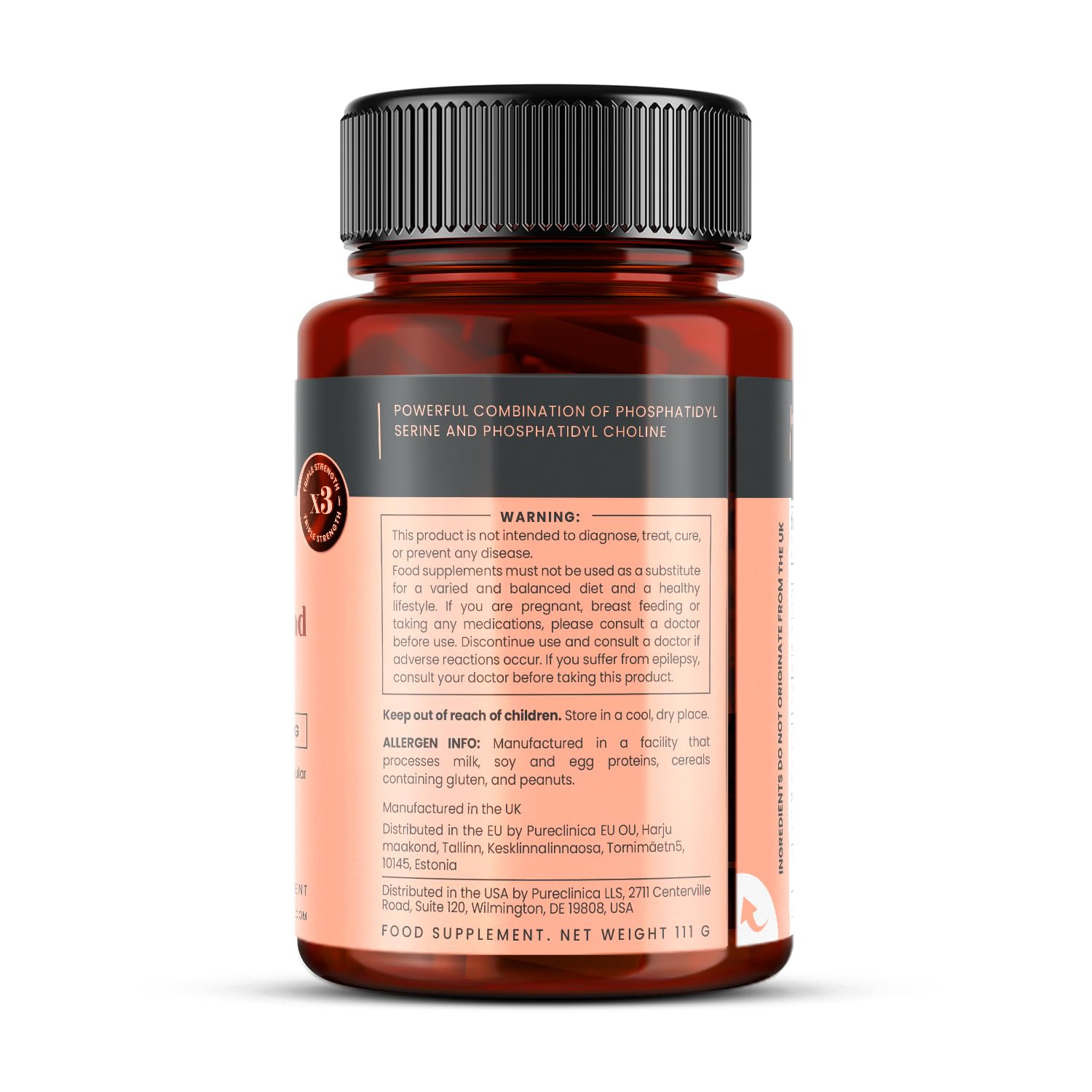 FOSFATIDIL SERINA TRIPLE POTENCIA y FOSFATIDIL COLINA x 120 Comprimidos