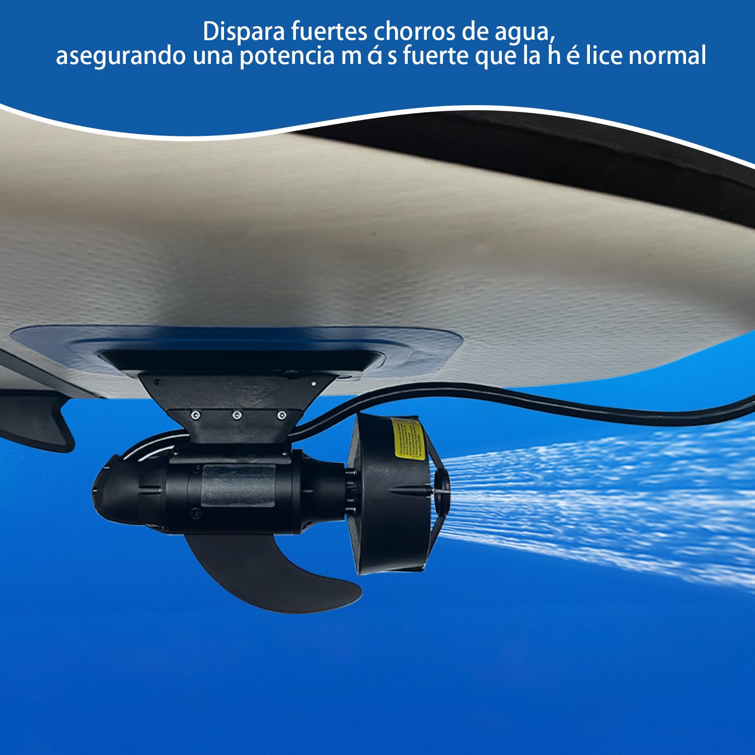 Motore elettrico da pesca subacquea per barca, kayak e paddle board (SUP) - 600 W, 24 V, spinta da 28 libbre (batteria 30 AH)
