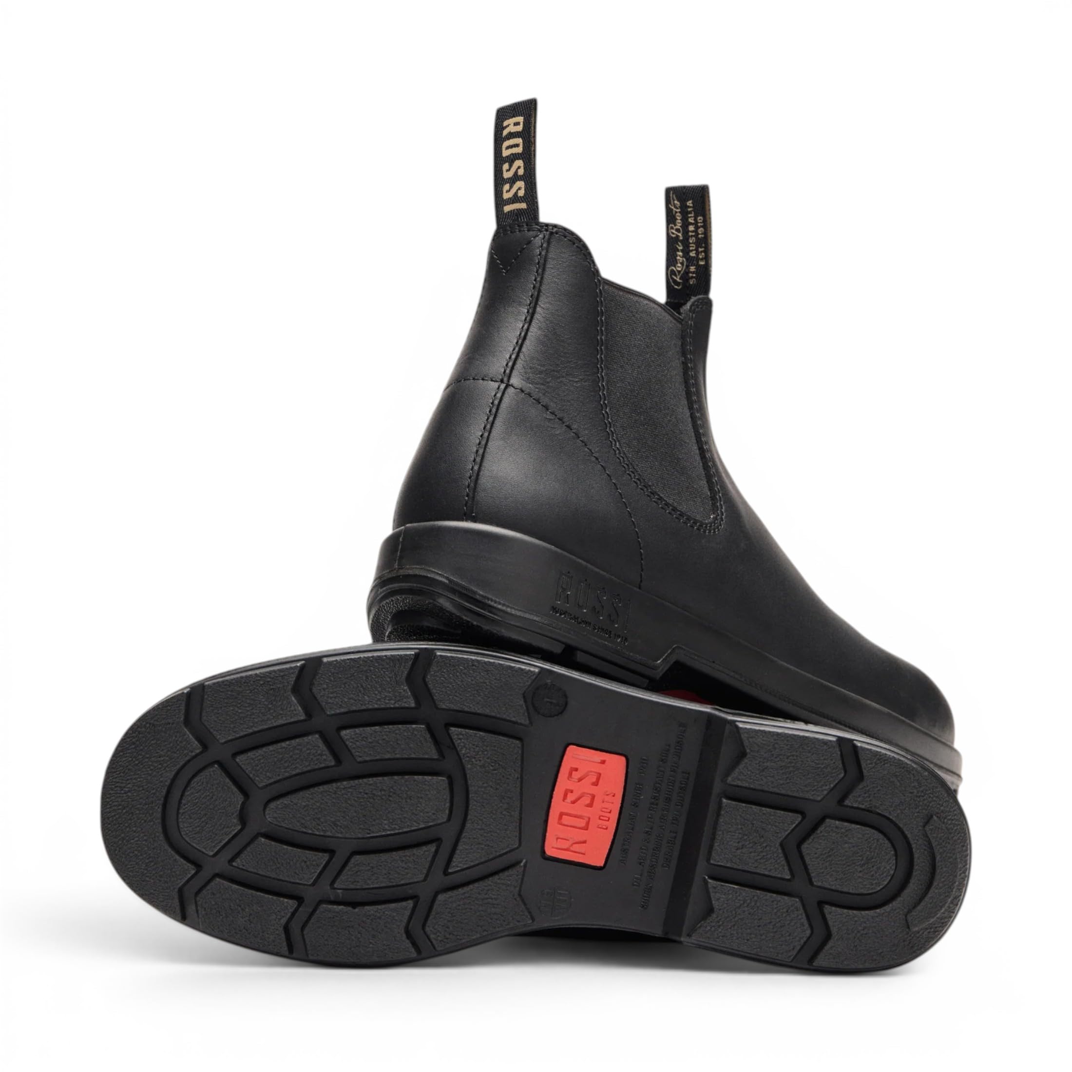 Rossi 404 skórzane australijskie buty outdoorowe Chelsea - Spinifex