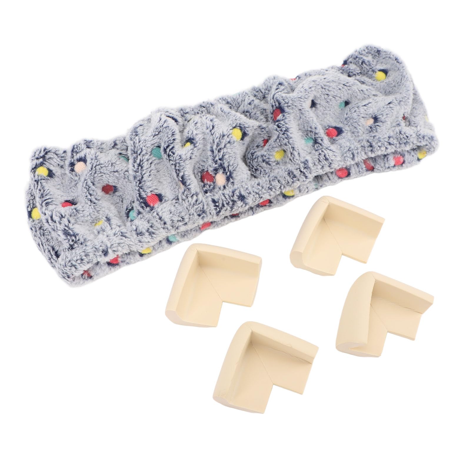 Punch Needle Frame Cover, Strip Frame Cover Hooking Frame Cover 25x25cm/9.8x9.8in with Corner Protectors for Rug Hooking Flannel Punch Needle Sewing Accessories (Type 1