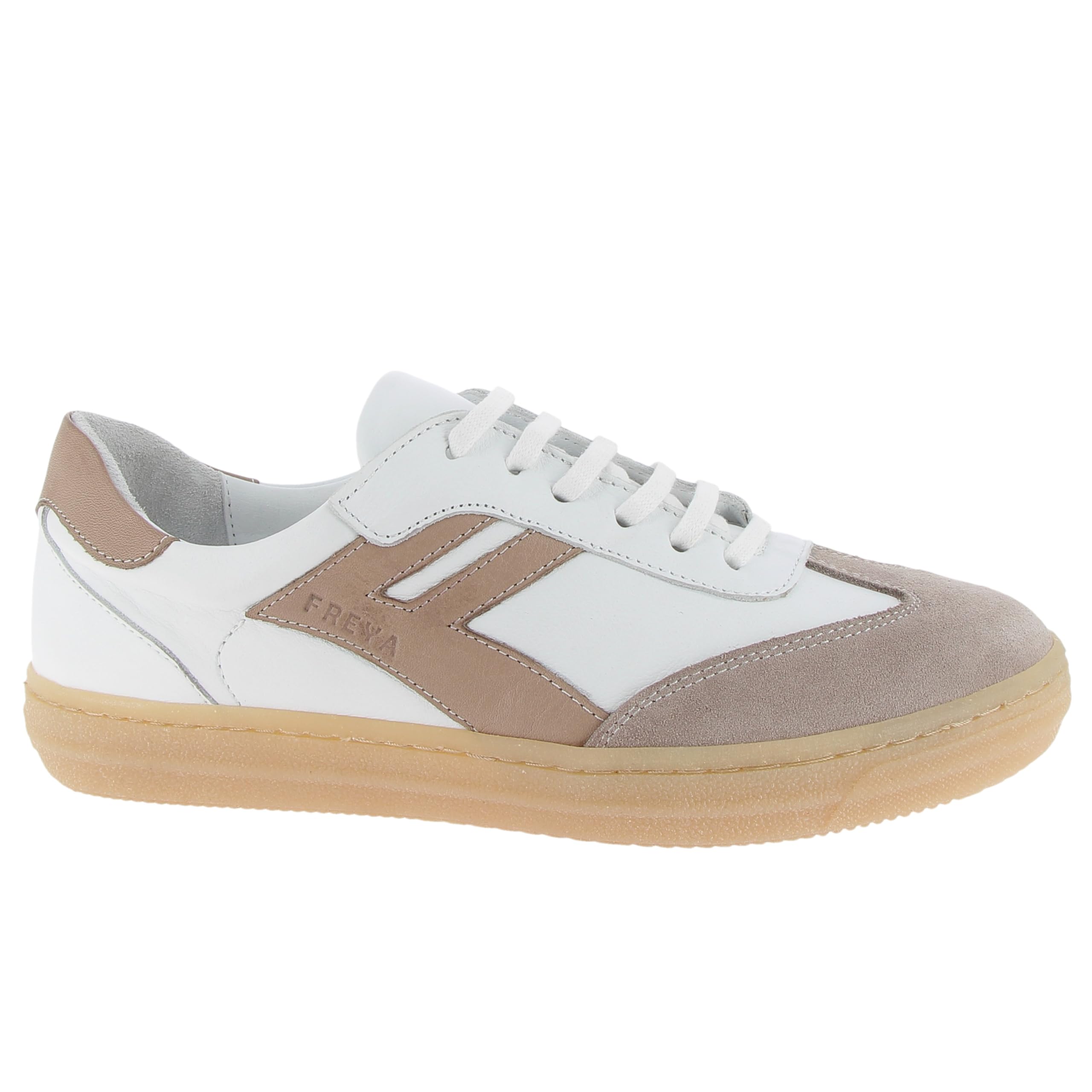 Andrea Conti Freya Women's Low Top Trainers, White D Stone, 8 UK