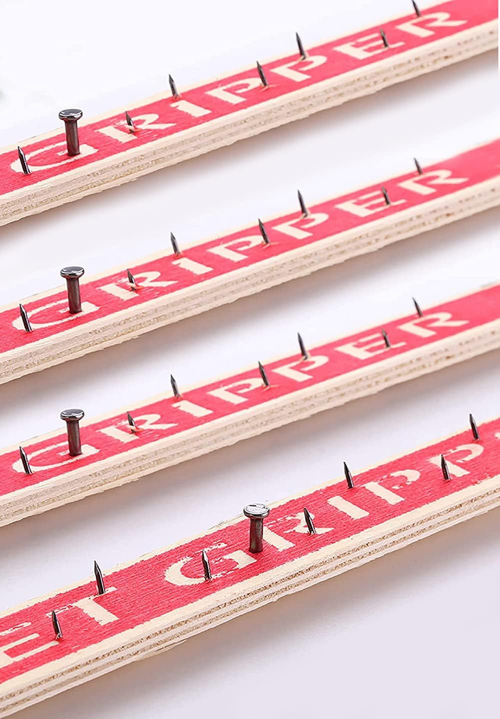 Tufting 4PCS Carpet Tack Strips Frame, Fixed Carpet