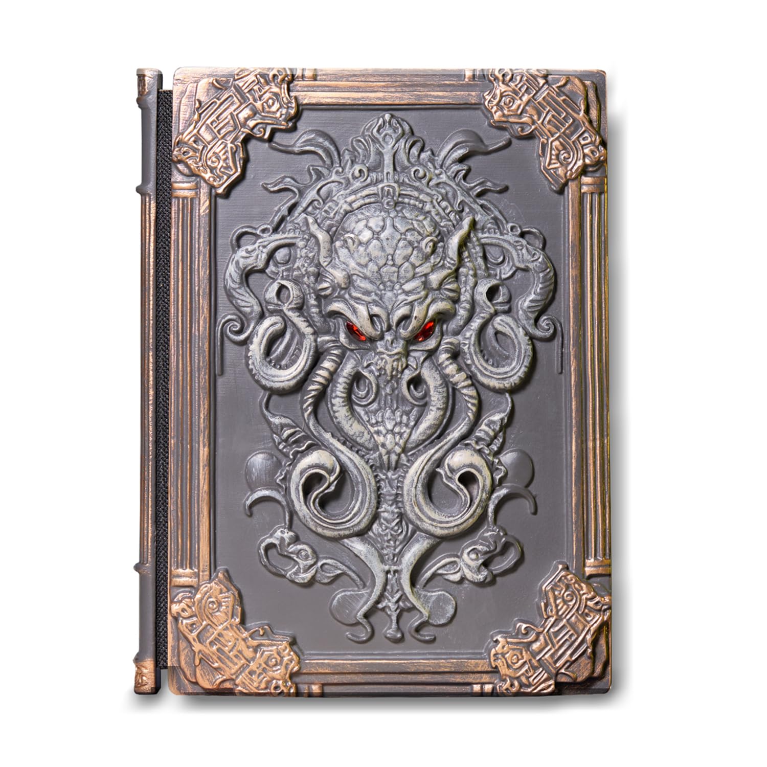 Cthulhu Notebook Premium 3D Solido Rilievo Libro Libero Taccuino Stile Retro Diario Mistico Regalo di Compleanno Copertina rigida Sketchbook Copertina rigida Pittura Scrittura Diario Da Tavolo