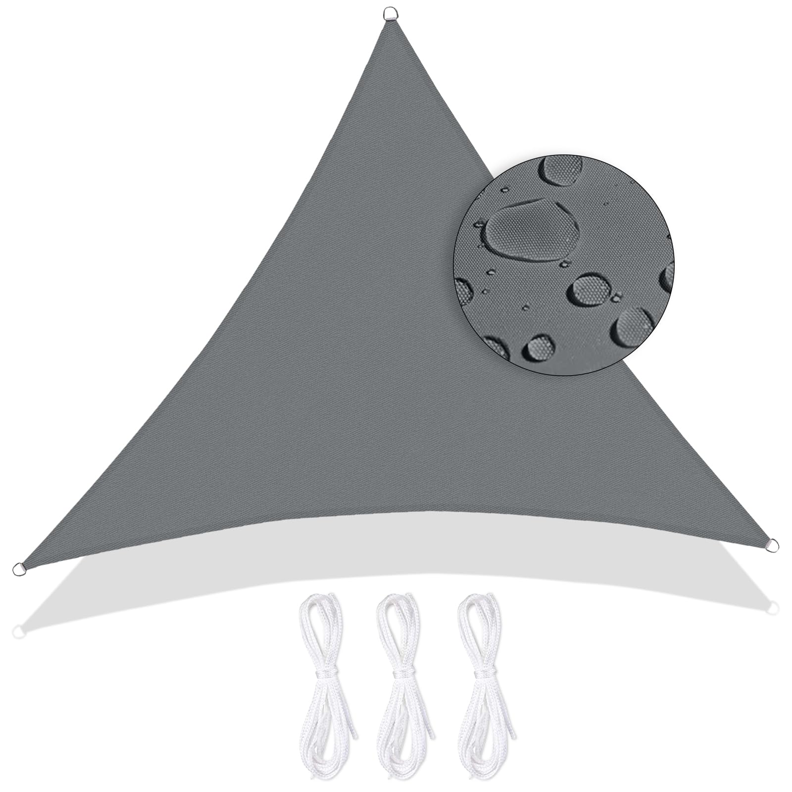 voile d'ombrage triangle 3x3x3m