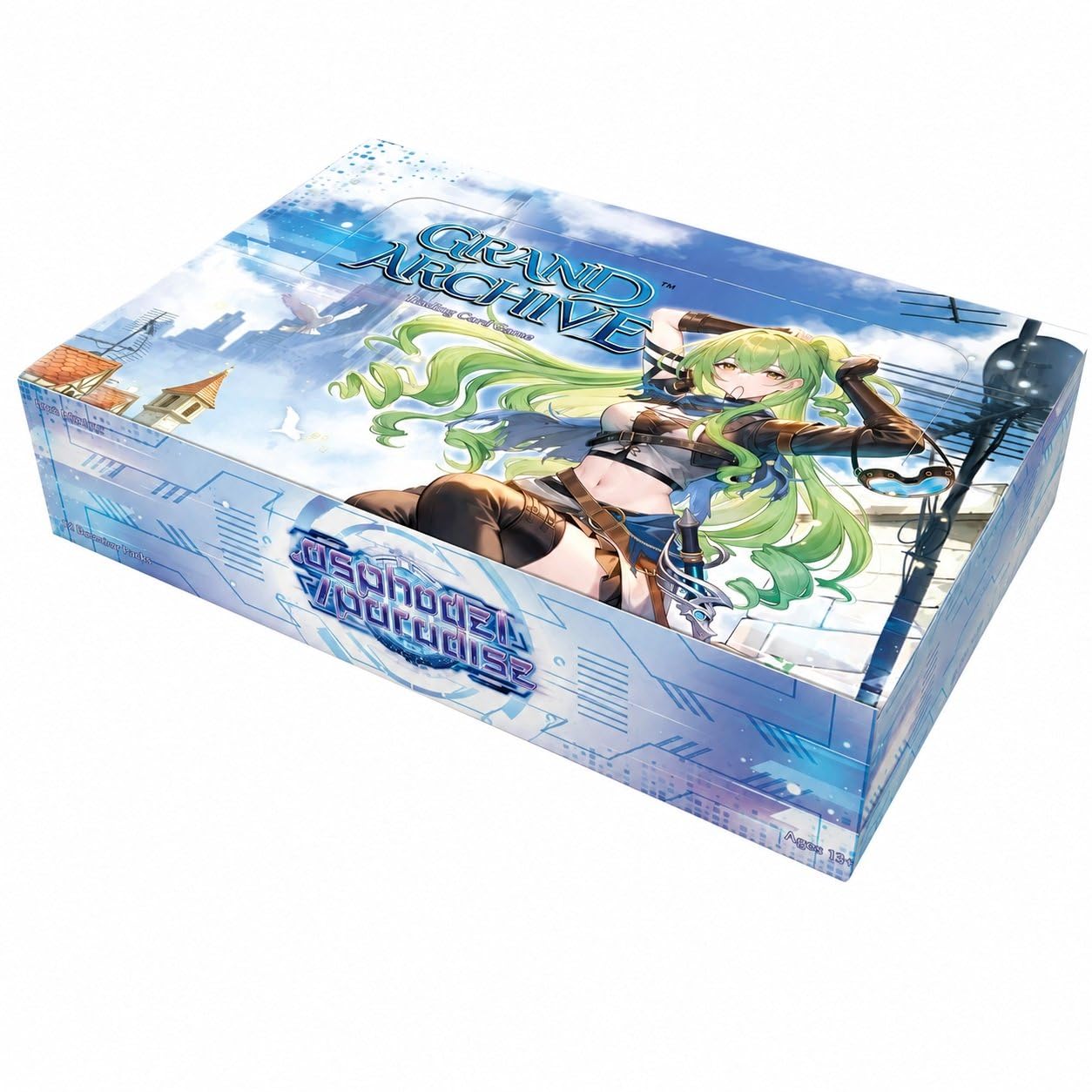 Grand Archive TCG .Asphodel/Paradise First Edition Booster Box – 24 Packs, 12 Cards Per P…