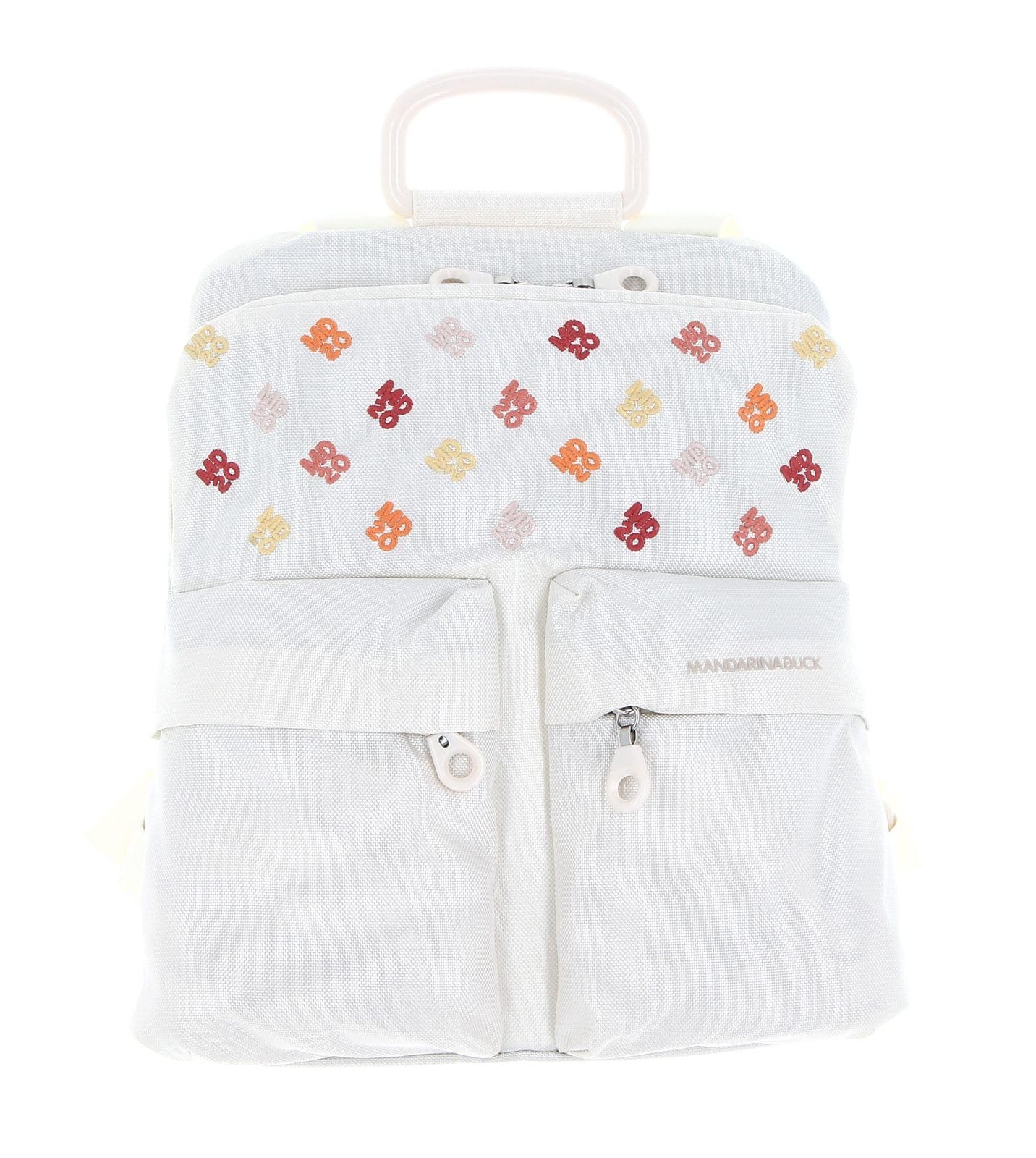 Mandarina Duck Women's Md20 Blossom Backpack, Optical White, Taglia Unica