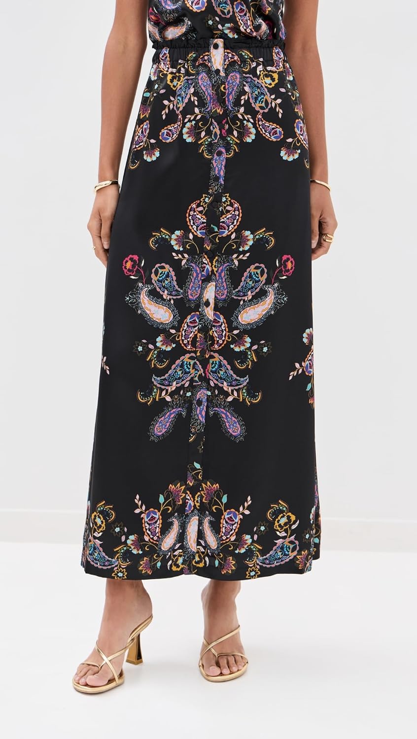 Figue Women's Bastien Silk Skirt - Image 2